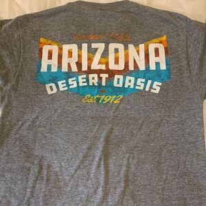 JERZEES, ARIZONA, long sleeve T, polyester/cotton blend, small ladies